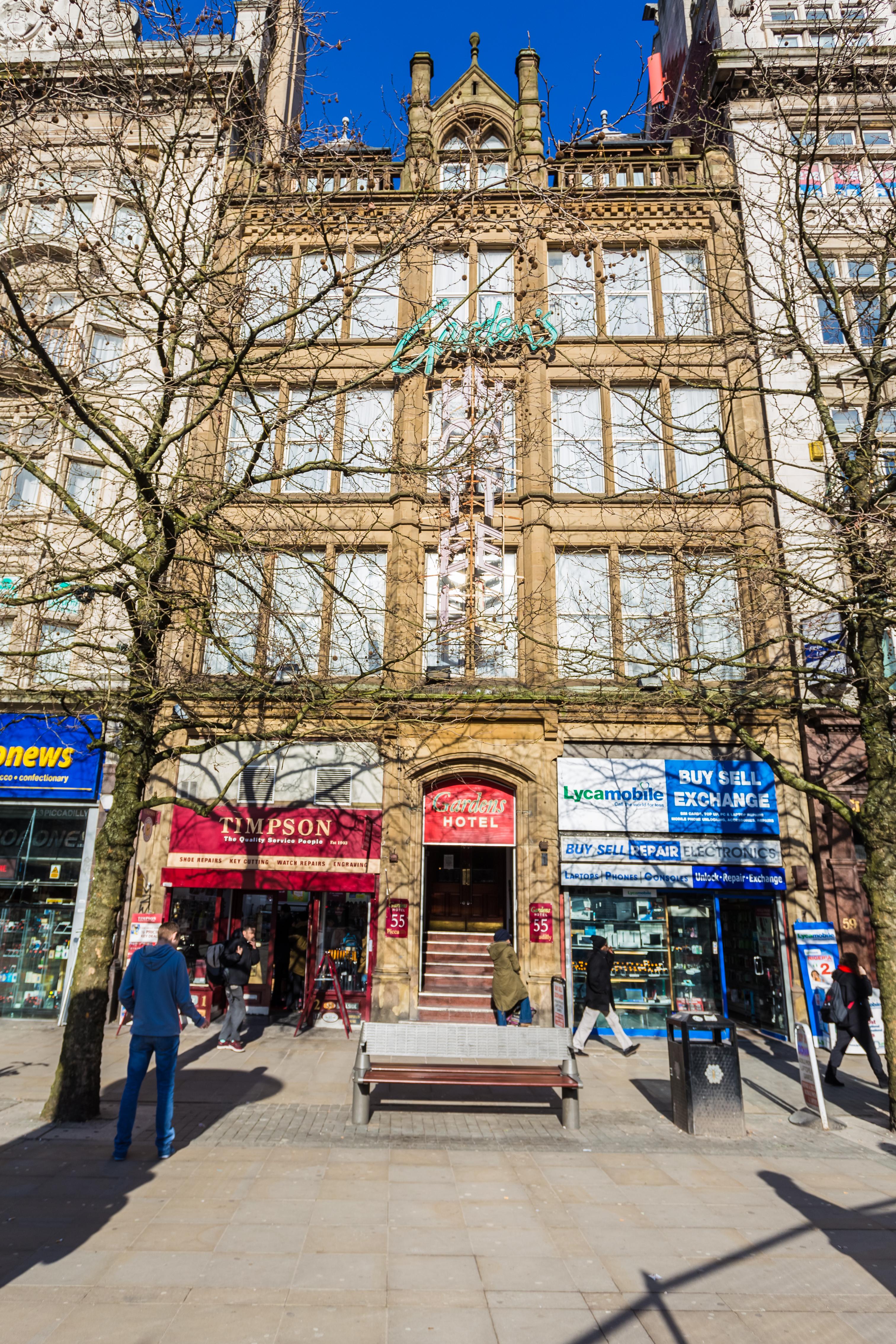 The Gardens Hotel Manchester Exterior foto